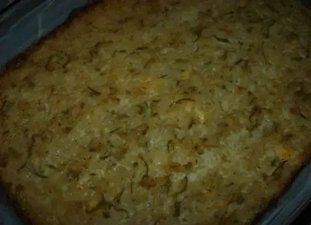 Gratin riz-courgettes