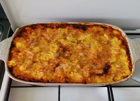 Gratin de polenta de mémé