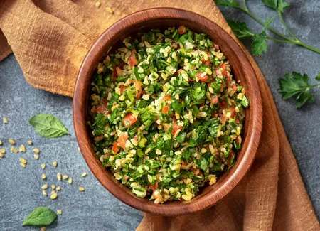Taboulé au chou kale