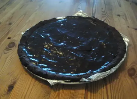 Tarte tout chocolat