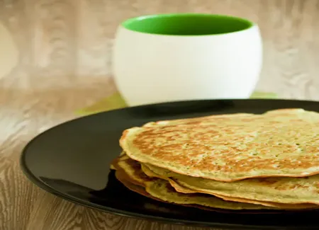 Crêpe au thé vert