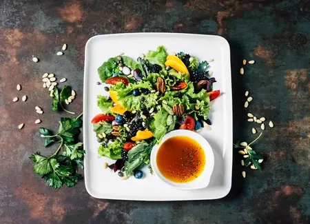 Sauce salade asiatique aux agrumes (léger)