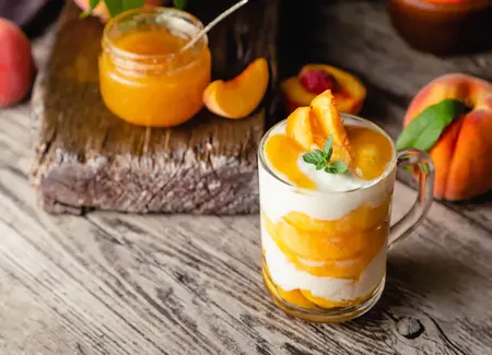 Tiramisu aux pêches