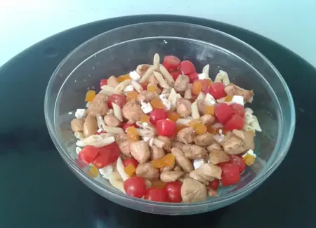 Poulet mariné au citron vert, orange et gingembre