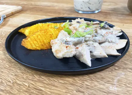 Escalopes de dinde à la normande