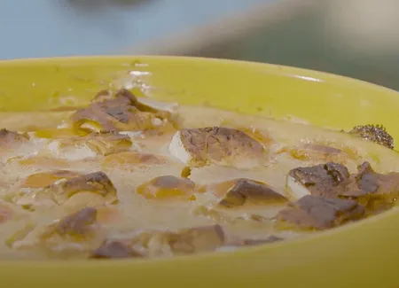 Clafoutis abricots & nougat par laurent mariotte