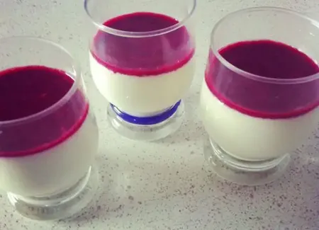 Panna cotta au jasmin