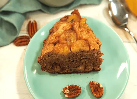 Gâteau façon banana bread à la poêle