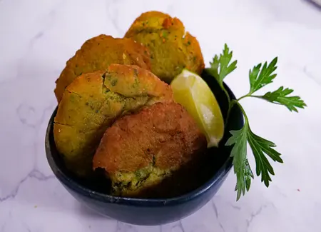 Beignets de pois chiches