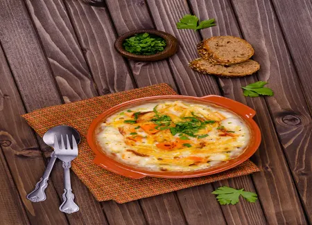 Gratin presque dauphinois potiron-butternut