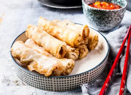 Nems végétariens au tofu