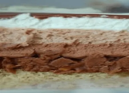 Trois chocolats et son croustillant praliné