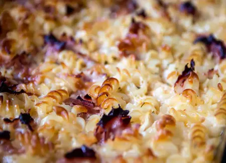 Gratin de carbonara