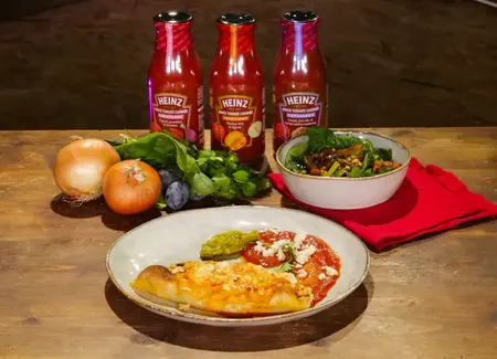 Heinz'chiladas : enchiladas végétariennes