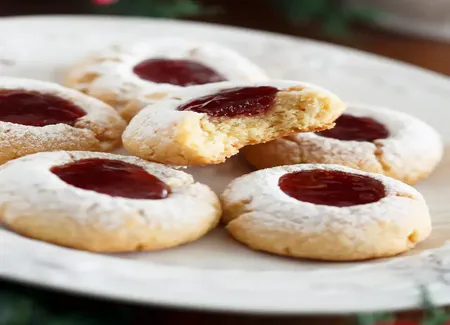 Biscuits à la confiture