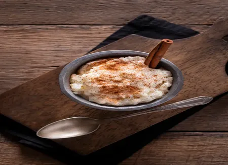 Riz au lait à la cannelle