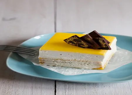 Bavarois au citron allégé
