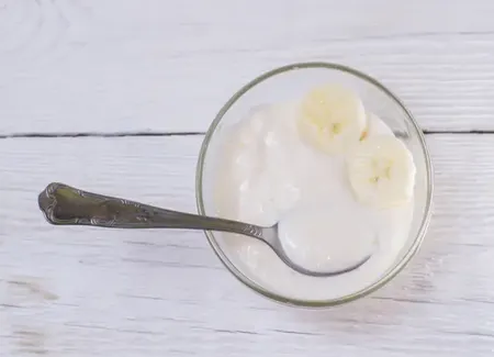Crème de bananes