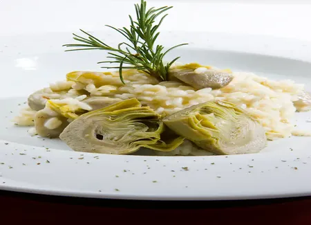 Risotto aux délices d'artichauts