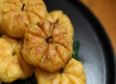Gnocchis d'halloween en citrouille