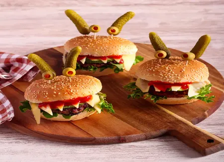 Burger d'halloween