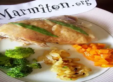 Poulet rôti aux herbes