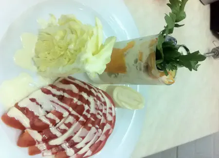 Salades d'endives à la fourme et gésiers