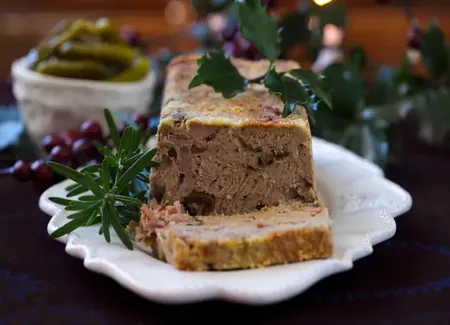 Galantine au foie gras, région nouvelle-aquitaine