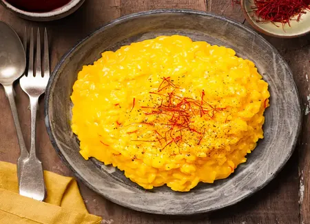 Risotto au safran