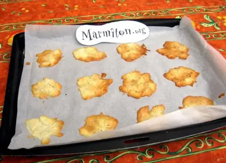 Tuiles aux amandes sans oeuf