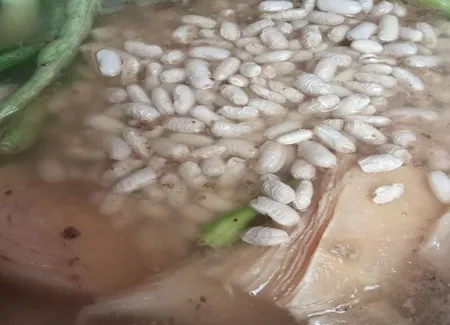 Potée de chou à la jambette et lard fumé