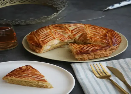 Galette des rois à l'onctueuse crème d'amande