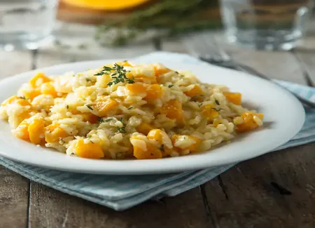 Risotto au potiron