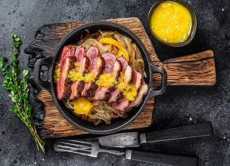 Magrets de canard aux clémentines