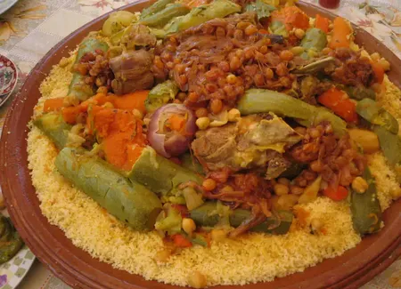 Couscous marocain traditionnel