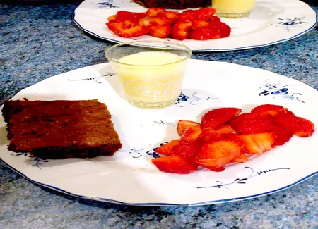 Brownie chocolat noisette sans gluten