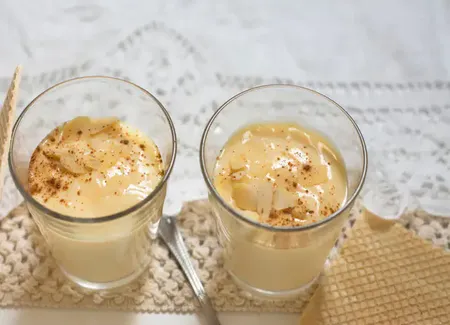 Mousse amande cannelle