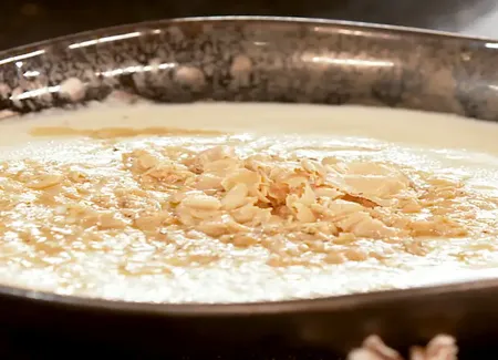 Cappuccino de champignons au foie gras par laurent mariotte