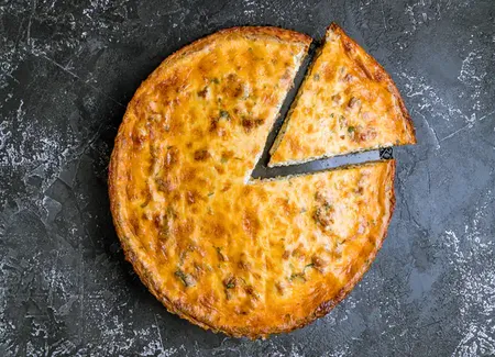 Quiche aux 3 fromages