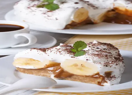 Banoffy / banoffee pie (angleterre)