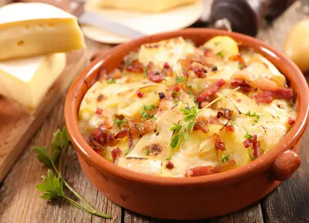 Munstiflette (tartiflette au munster)