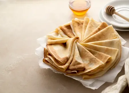 Pâte à crêpes sans balance