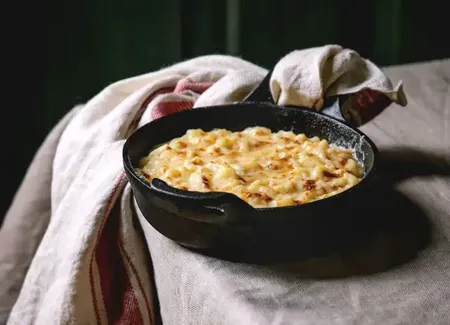 Gratin de crozets au saumon de chamoux