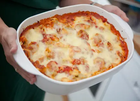 Gratin de ravioli à l'italienne