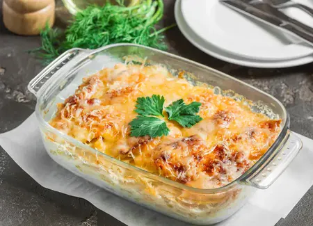 Gratin de pommes de terre à la moutarde