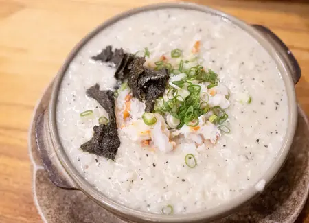 Soupe au riz chinoise (tsock ou congee)