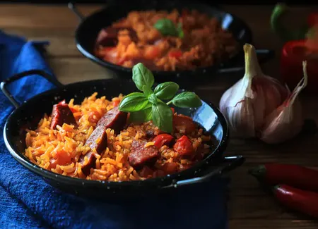 Riz à la mexicaine au chorizo