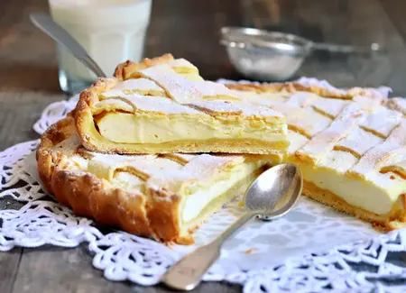 Crostata alla ricotta (recette italienne)
