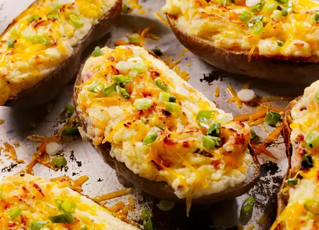 Pommes de terre farcies aux sardines