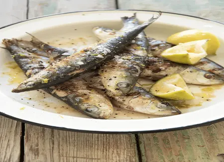 Papillotes de sardines au beurre aillé